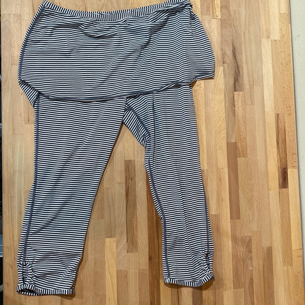 Prana skirted capri length leggings
